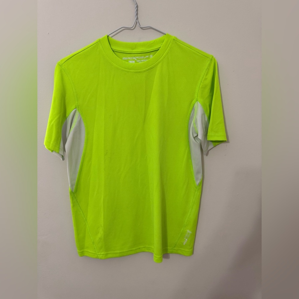 Men's Neon Green Athletic Shirt